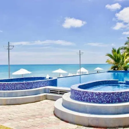 Grand Diamond Beach, Dep 2 Dormitorios Tonsupa Extérieur photo